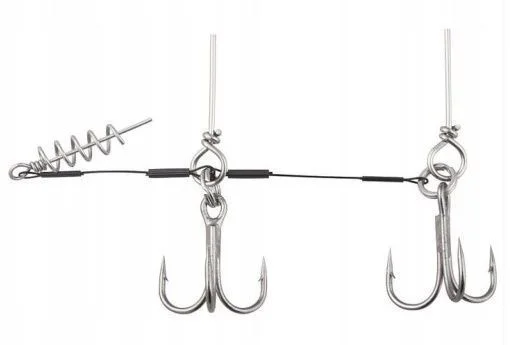 Dostępne od ręki Systemik Dragon American Fishing Wire 2 kotw. no.1 1x7 Surfstrand 27kg 10cm 1szt.