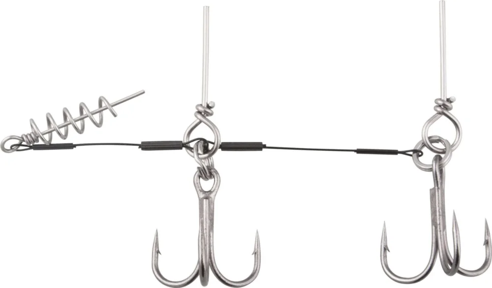 Cena promocyjna Systemik Dragon do zbrojenia gum - A.F.W. - 2 kotw.no.2/0 1 x 7 Surflon 27 kg czarny 11 cm