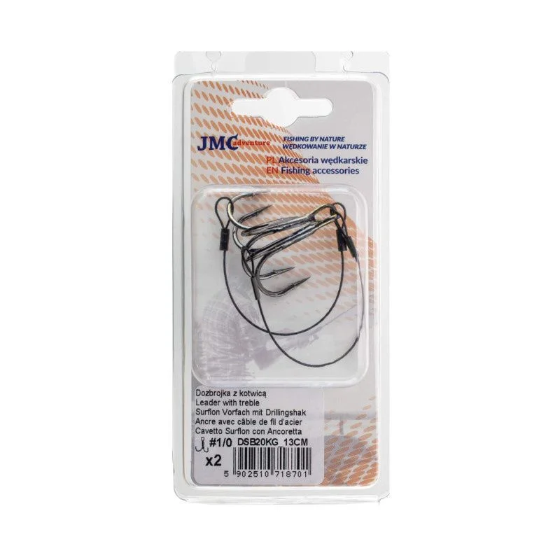 Darmowa dostawa Dozbrojka JMC Adventure Z PLECIONKI SURFLONOWEJ 1X7, 20KG, 13CM, KJMC#1/0