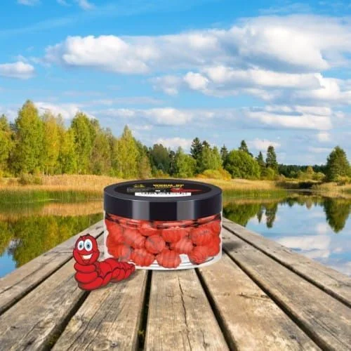 Worm Up Invader Pop Up Robaczki / 60ml - Truskawka Zniżka