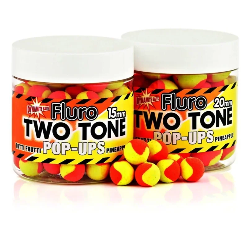 Dynamite Baits Two-Tone Pop-Up - Tutti Frutti & Pineapple 15mm Bestseller