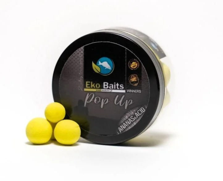 Kulki Pop-Up Eko Baits Ananas-ACID 12/16mm - 100ml Wyjątkowa oferta