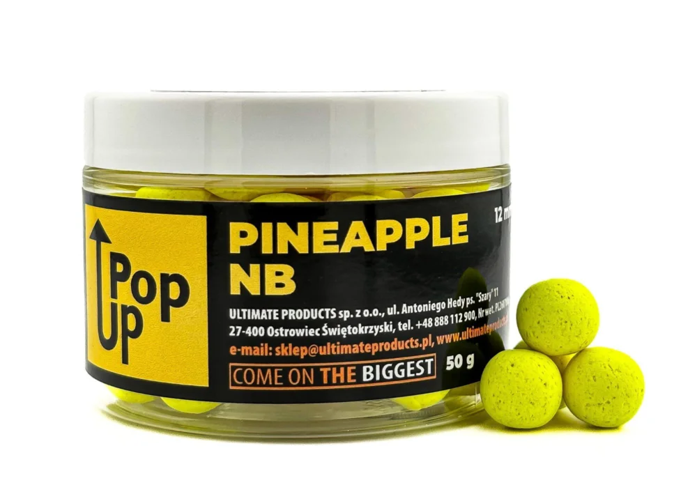 Kulki proteinowe Ultimate Products NB Pop Up, 12mm 50g - Pineapple Cena promocyjna