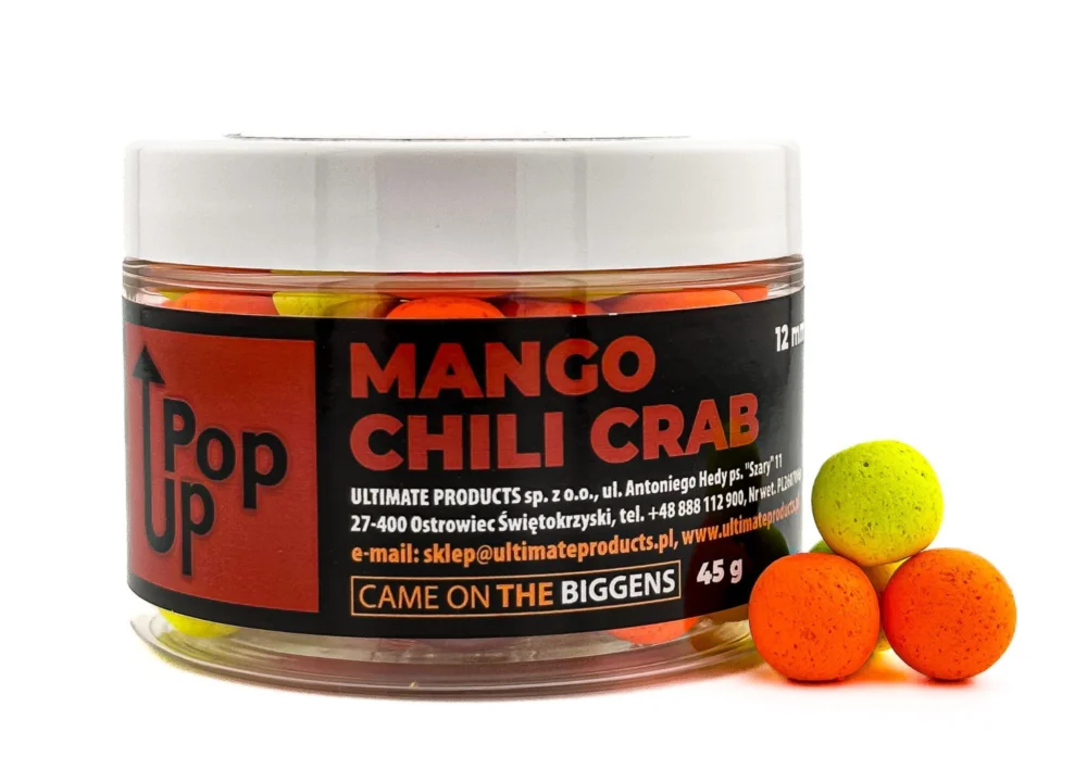 UltimateProducts Top Range Pop-Ups 15mm - Mango Chili Crab Zniżka