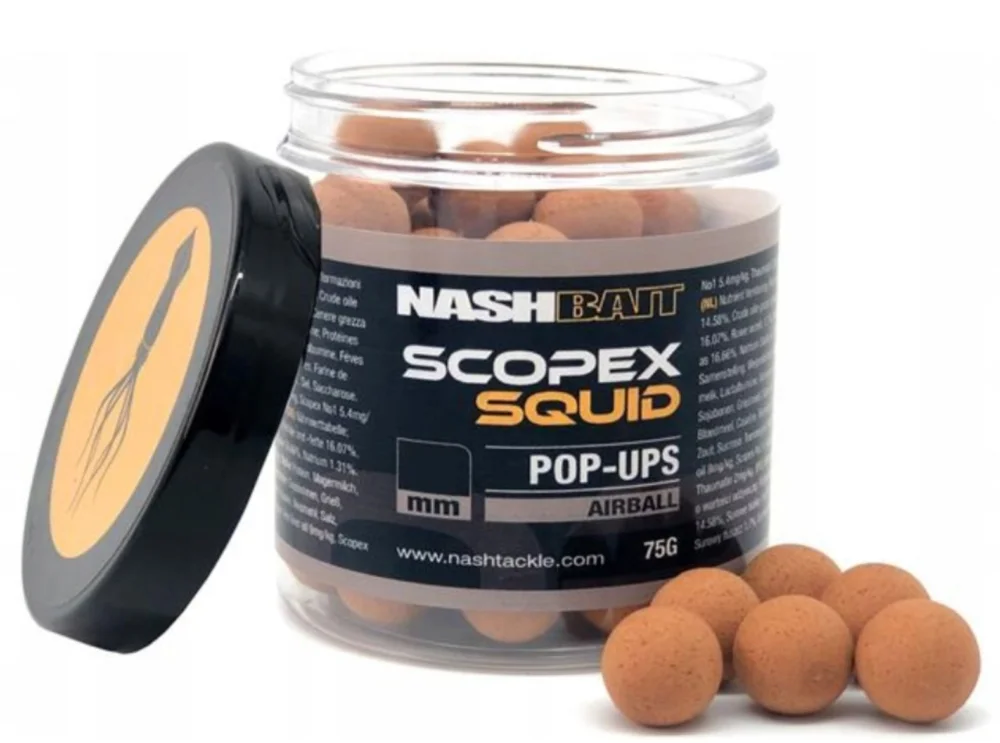 Oferta Kulki proteinowe Nash Scopex Squid Pop Ups 15mm 75g