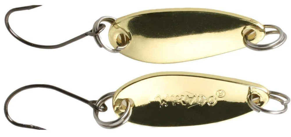 Błystka Mikado WAHADŁOWA - MINI SPOON 2.4cm/2.5g - ZŁOTA - op.. Złoty Bestseller