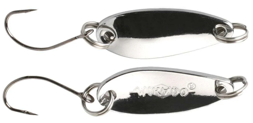 Błystka Mikado WAHADŁOWA - MINI SPOON 2.4cm/2.5g - SREBRNA - op.. Srebrny Ostatnia szansa