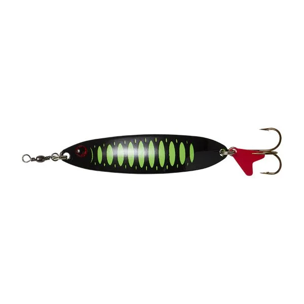Kup teraz Błystka Effzett SLIM STANDARD SPOON 9.5CM 32G SINKING FLUO GREEN/BLACK UV