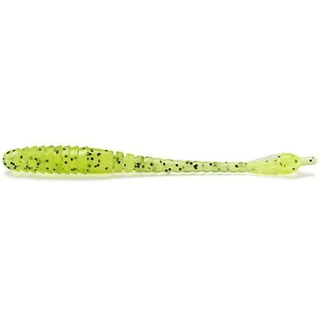 Wyjątkowa oferta Guma FISHUP ARW Worm 2” #055 Chartreuse/Black