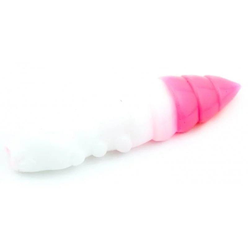 Guma FISHUP Pupa 1.5” #132 White/Bubble Gum Okazja