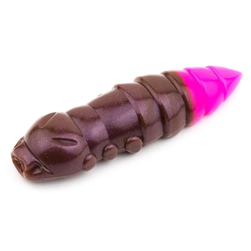 Guma FISHUP Pupa 1.5” #139 Earthworm/Hot Pink Nie przegap