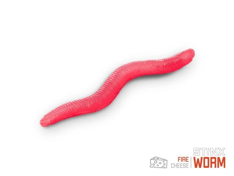 Wybór klientów Guma Robak Delphin B! StinxWORM 50szt/4cm/FIRE - Cheese
