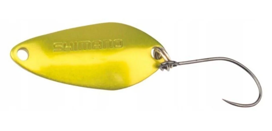 Nie przegap Shimano Błystka Cardiff Search Swimmer 2,5g 27mm Lime Gold