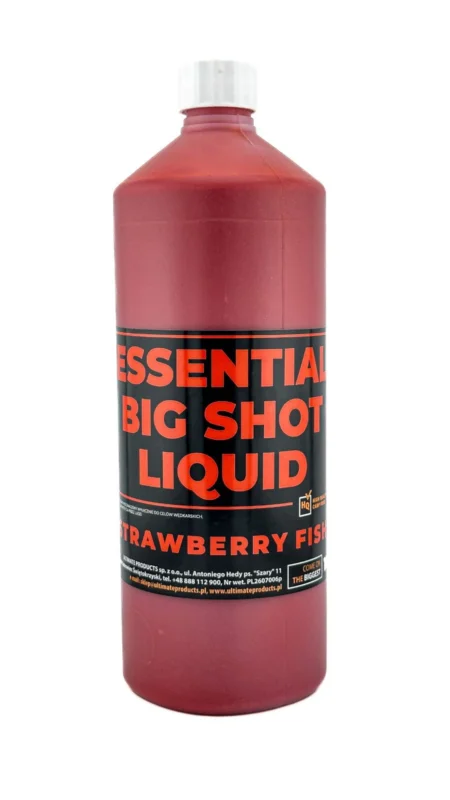Ekspresowa dostawa Essential Big Shot Liquid Strawberry Fish 1L