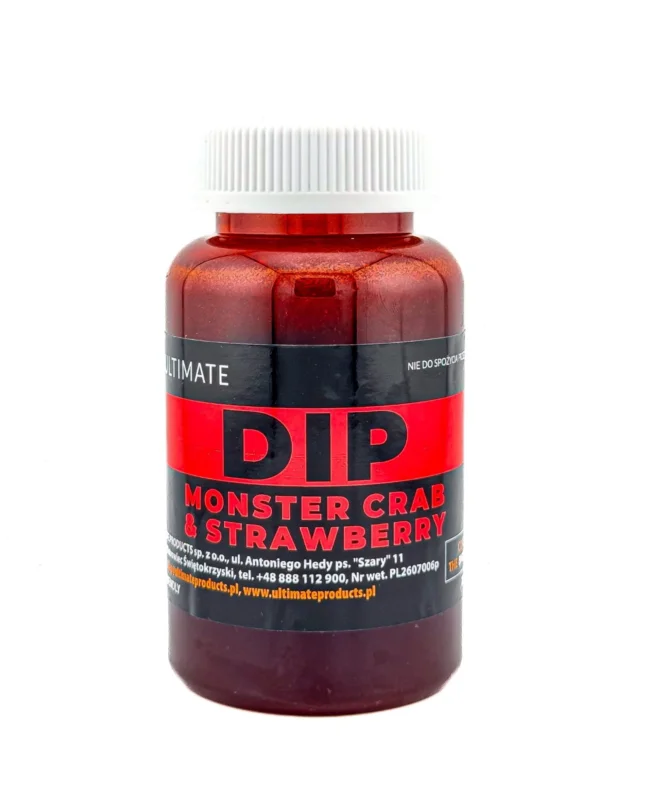 Atraktor Dip Ultimate Products 250ml - Monster Crab & Strawberry Wyprzedaż