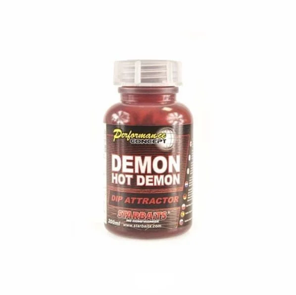 Ostatnia szansa Atraktor Starbaits Performance Dip 200ml - Hot Demon