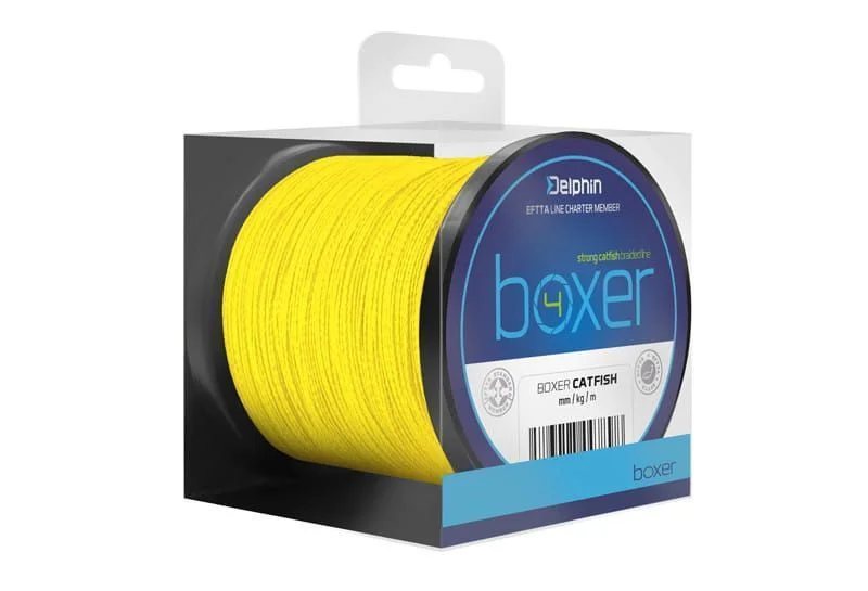 Wyprzedaż Delphin BOXER 4 / fluo żółta, 0,50mm 41,7kg250m