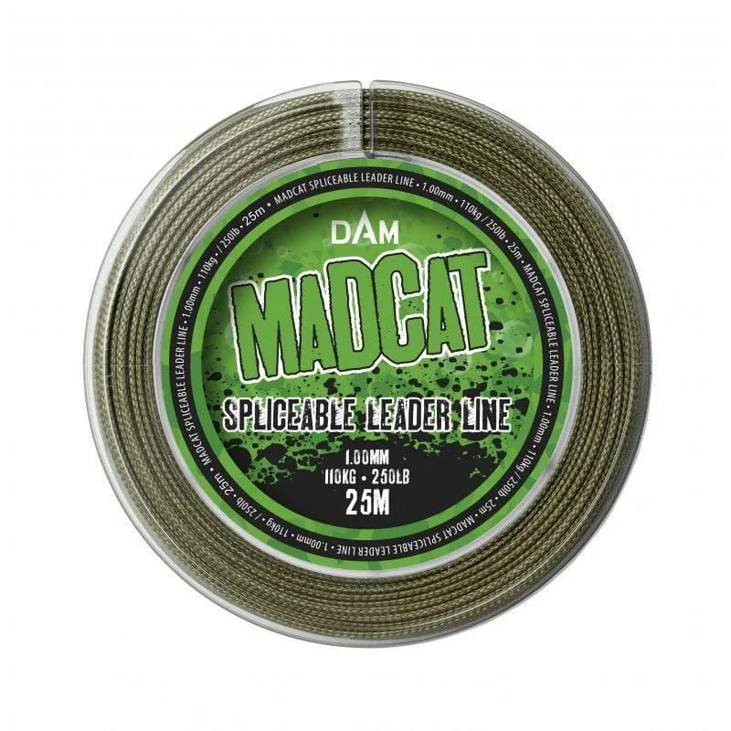 Materiał Przyponowy Madcat Spliceable Leader Line 1mm / 110kg - 25m Wybór klientów