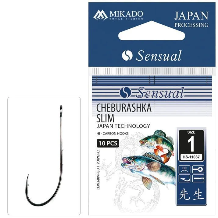 Najlepsza cena Haczyki Mikado Sensual Cheburashka Slim #4/0