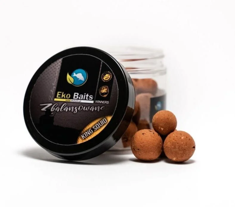 Kulki Hakowe Eko Baits Wafters King Squid 15/20mm - 200ml Dostępne od ręki