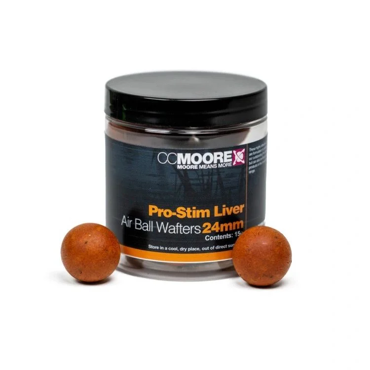 Kulki proteinowe CC Moore Pro Stim Liver Air Ball Wafters 24mm Ekspresowa dostawa