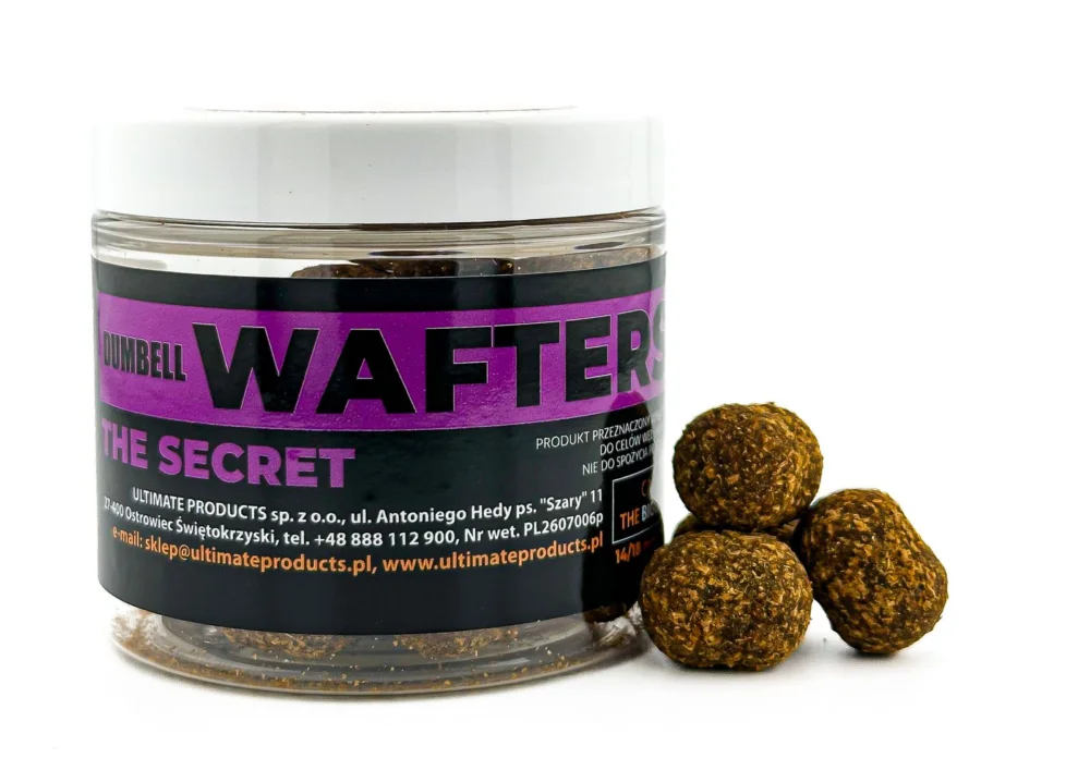 Nowość Kulki Hakowe Ultimate Products The Secret Dumbell Wafters - 14/18mm