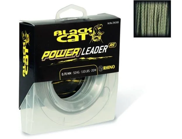 Promocja BLACK CAT MATERIAŁ PRZYPONOWY POWER LEADER 0,70mm/50kg