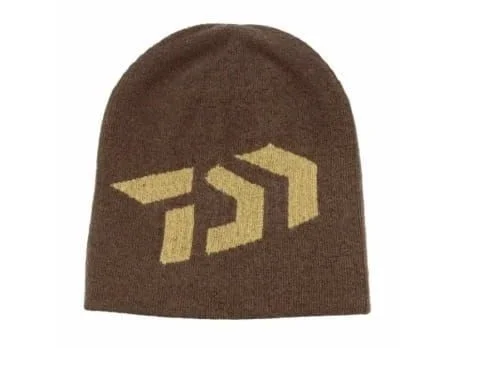 Czapka Daiwa D-Vec Big Logo Beanie Brown Premium