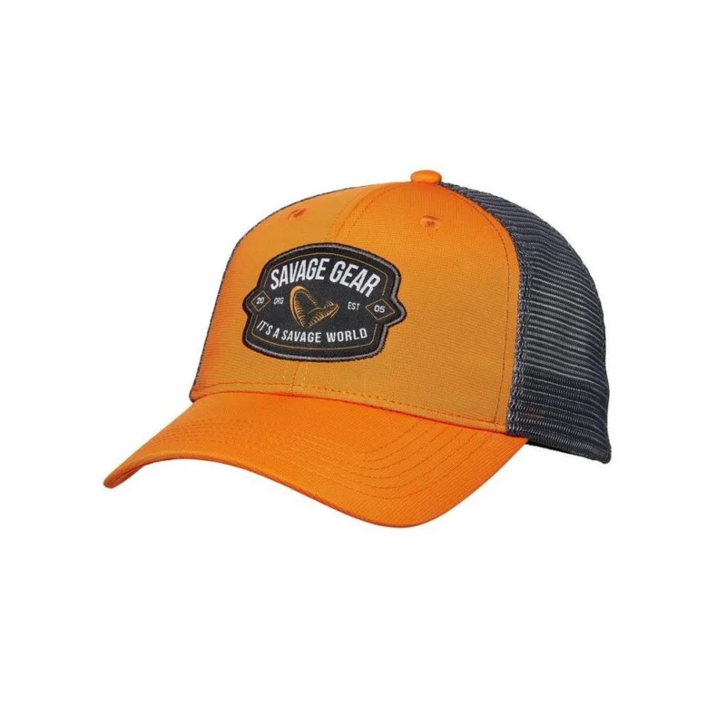Czapka Savage Gear Badge Trucker Cap Orange Zamów dziś