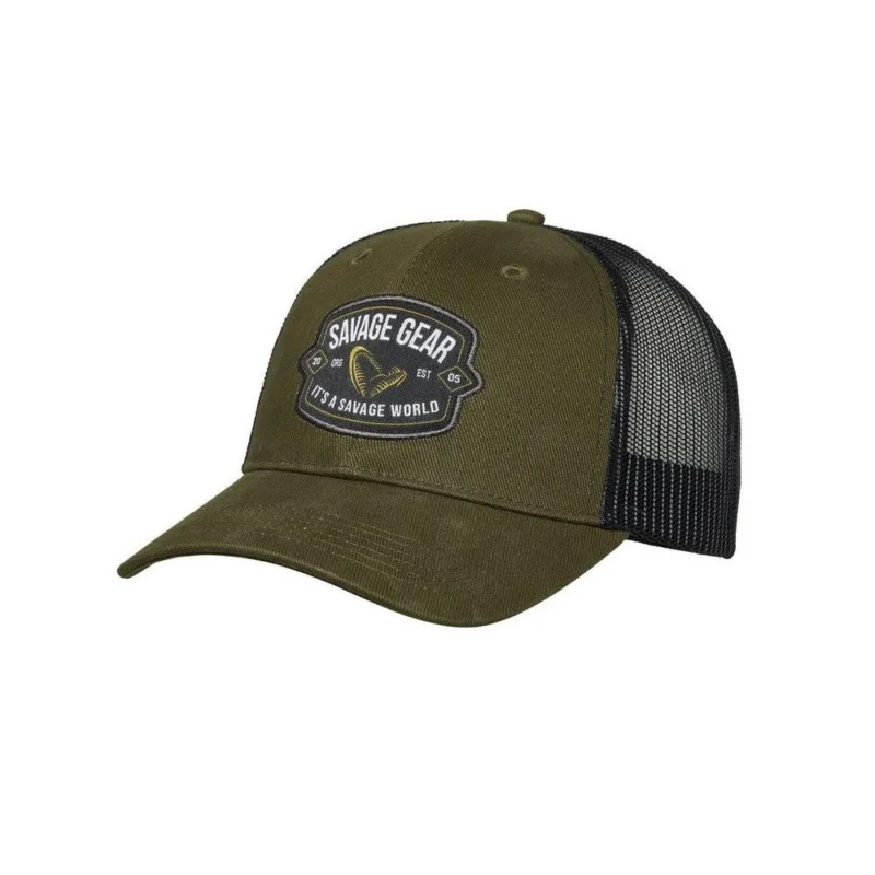 Bestseller Czapka Savage Gear Badge Trucker Cap Green