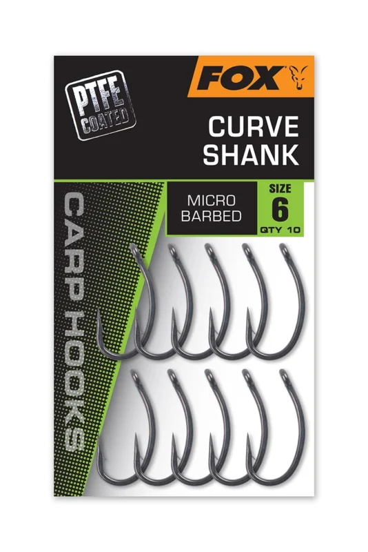FOX Haczyki Karpiowe Curve Shank nr 2 Premium