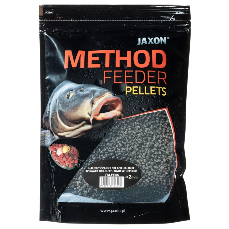 Hit cenowy Jaxon Pellet Method Feeder 2mm 500g Halibut Czarny