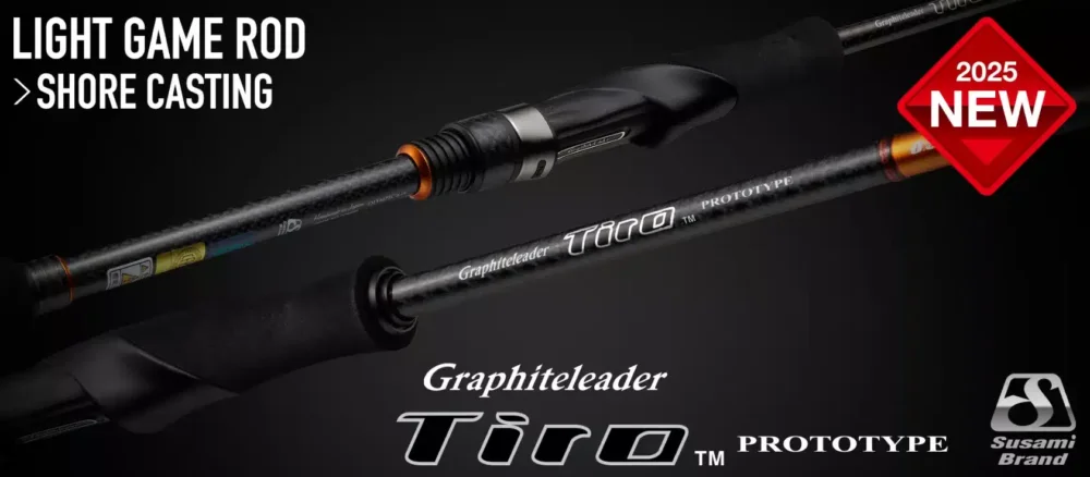 Dostępne od ręki Graphiteleader Wędka Tiro Prototype 25′ 255cm 4-24gMade In Japan