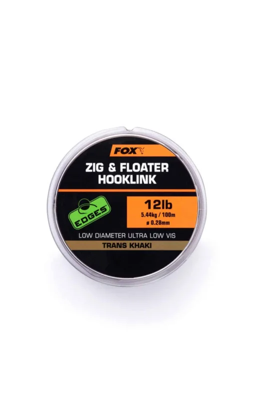 Cena promocyjna FOX Żyłka Zig & Floater Trans Khaki 12lb 100m