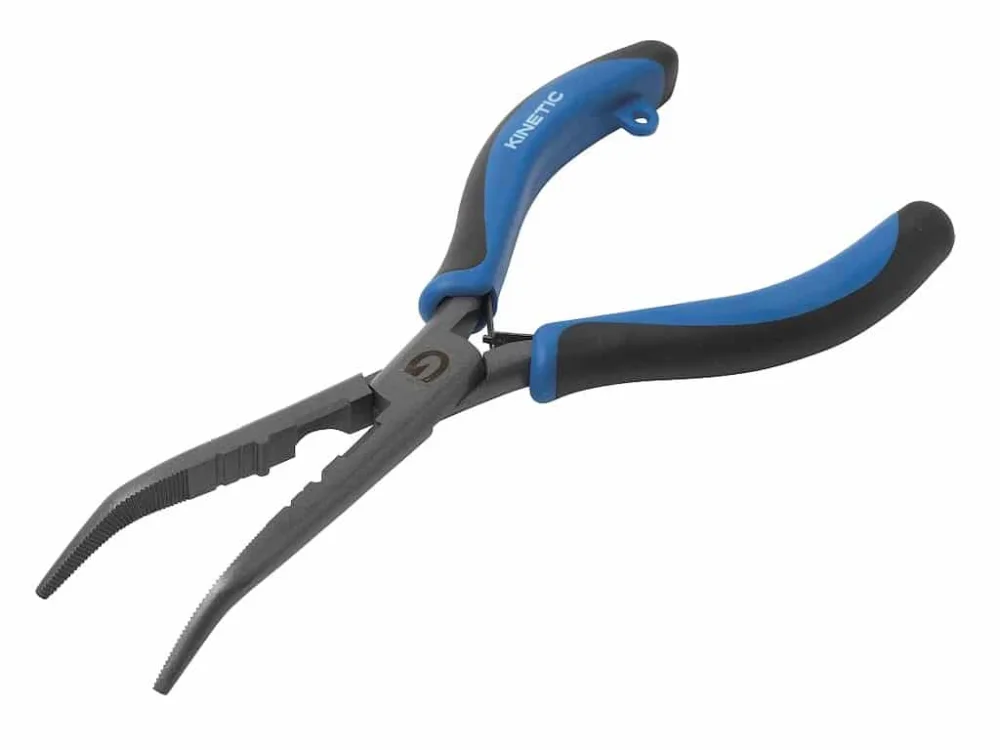 Do wyczerpania zapasów Kinetic Szczypce CS Plier Curved Nose