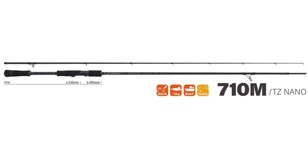 Yamaga Blanks Wędka Calista 710M TZ Nano 239cm 21g Super okazja