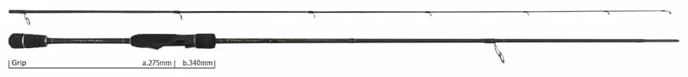 Tylko dziś Yamaga Blanks Wędka BlueCurrent Professor 70 Plug TZ Nano Spin 214cm 8g