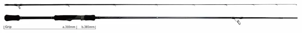 Do wyczerpania zapasów Yamaga Blanks Wędka Mebius 85ML Spin 255cm 24g