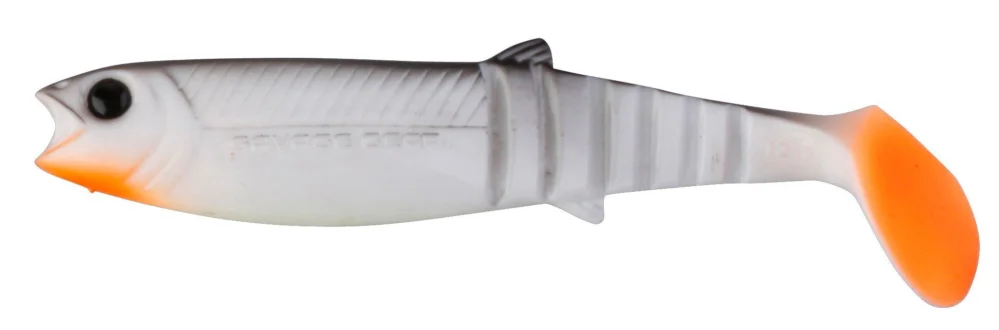 Savage Gear Guma Cannibal Shad 17,5cm White Black Rabat