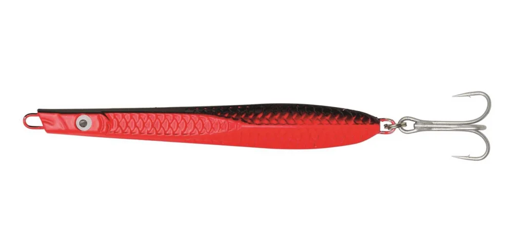 Wysoka jakość Kinetic Pilker Twister Sister 300g Black Red