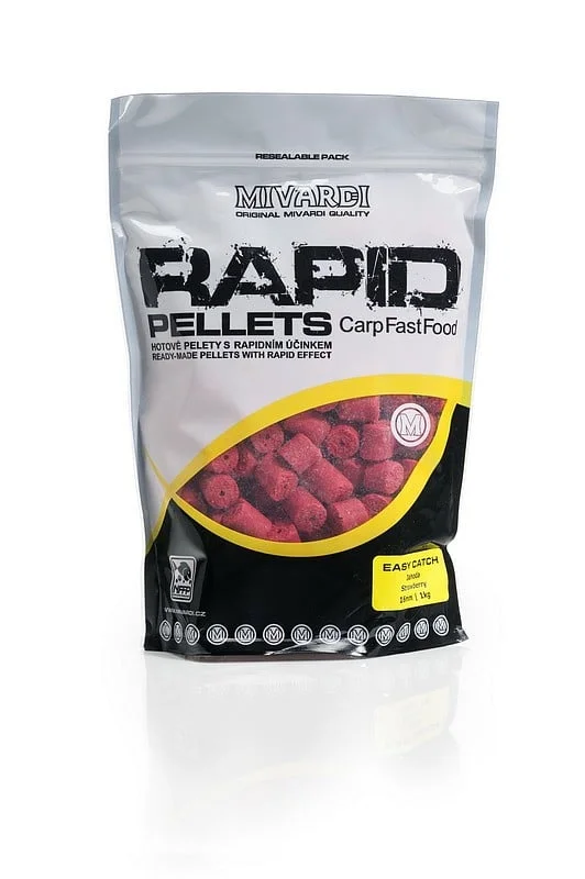 Mivardi Pellet Rapid Pellets Easy Catch Strawberry Truskawka 16mm 1kg Darmowy zwrot