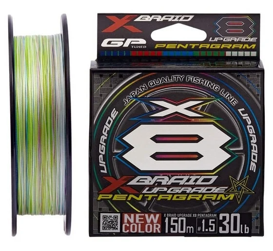 YGK Plecionka X-Braid X8 Upgrade Pentagram 150m PE#0.5 12lb 0,117mm Szybka dostawa