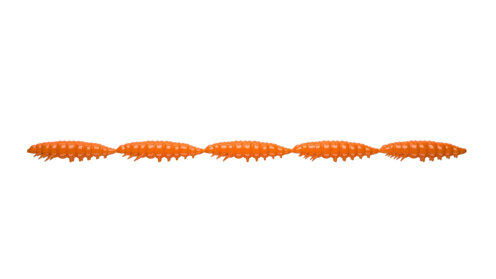 Libra Lures Guma Larva Multi 25 2,5cm 5×5 #011 Hot Orange / Garlic Hit sprzedaży