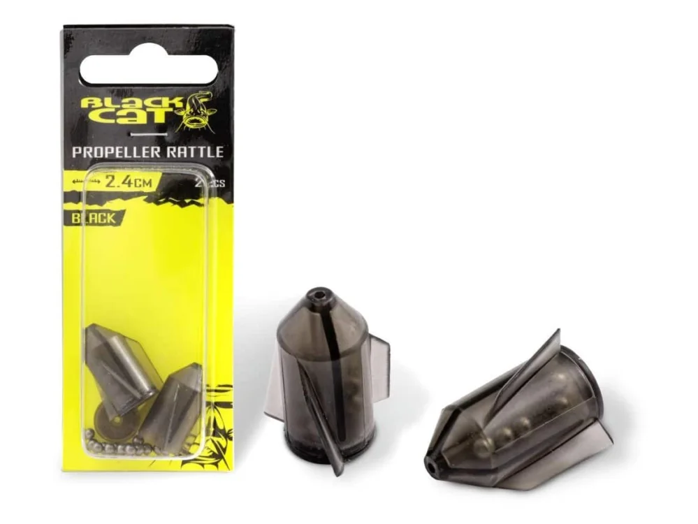 Black Cat Wirnik z grzechotką Propeller Rattle Rotates 2,4cm black Cena promocyjna