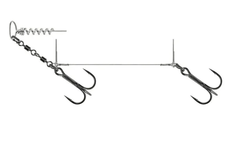 Hit sprzedaży Savage Gear dozbrojka Spin Rig 10cm 0.70mm #2