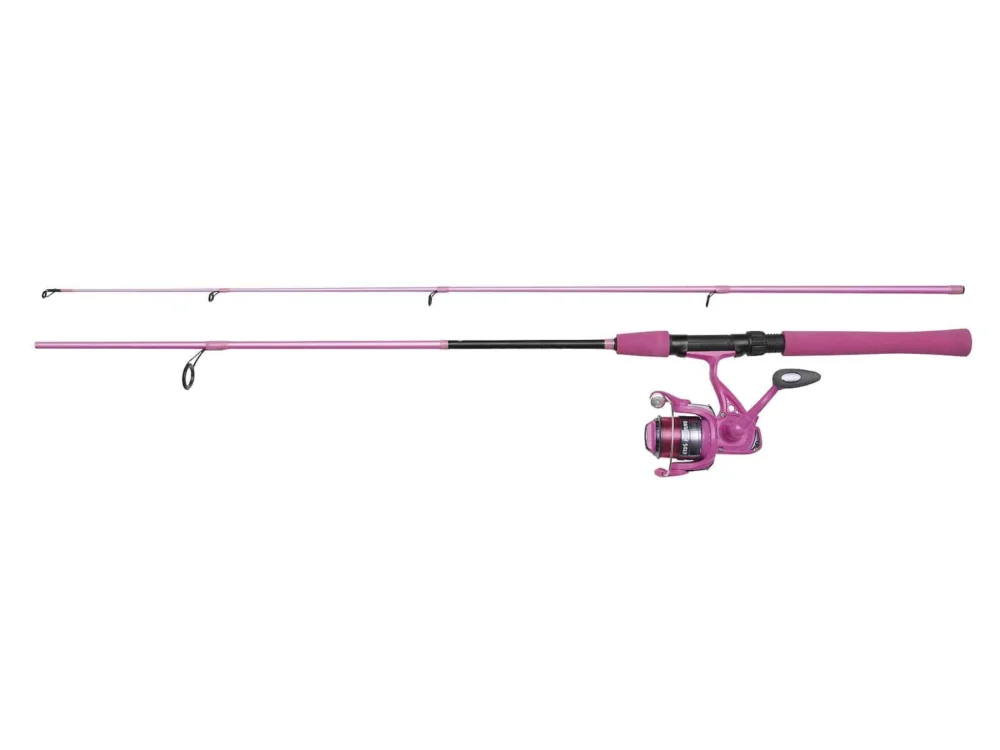 Nowy Kinetic Zestaw Spinningowy dla Dzieci Ramasjang CC Pink 210cm 230g + kołowrotek 2000FD