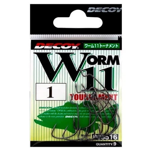 Wyjątkowa oferta Decoy Haczyki Tournament Worm 11 Size 2