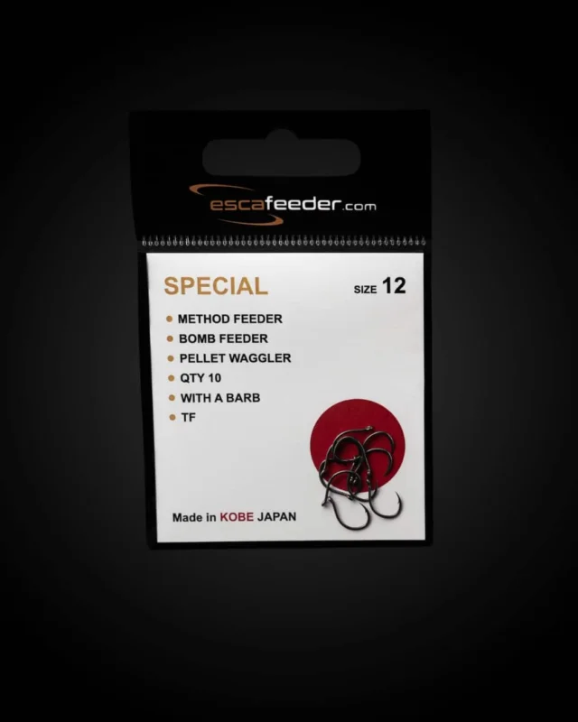 Esca Feeder Haczyki Bezzadziorowe Special nr 12 Ekspresowa dostawa