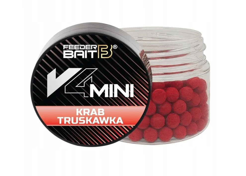 Bezpieczne zakupy Feeder Przynęta Bait V4 Mini Krab Truskawka