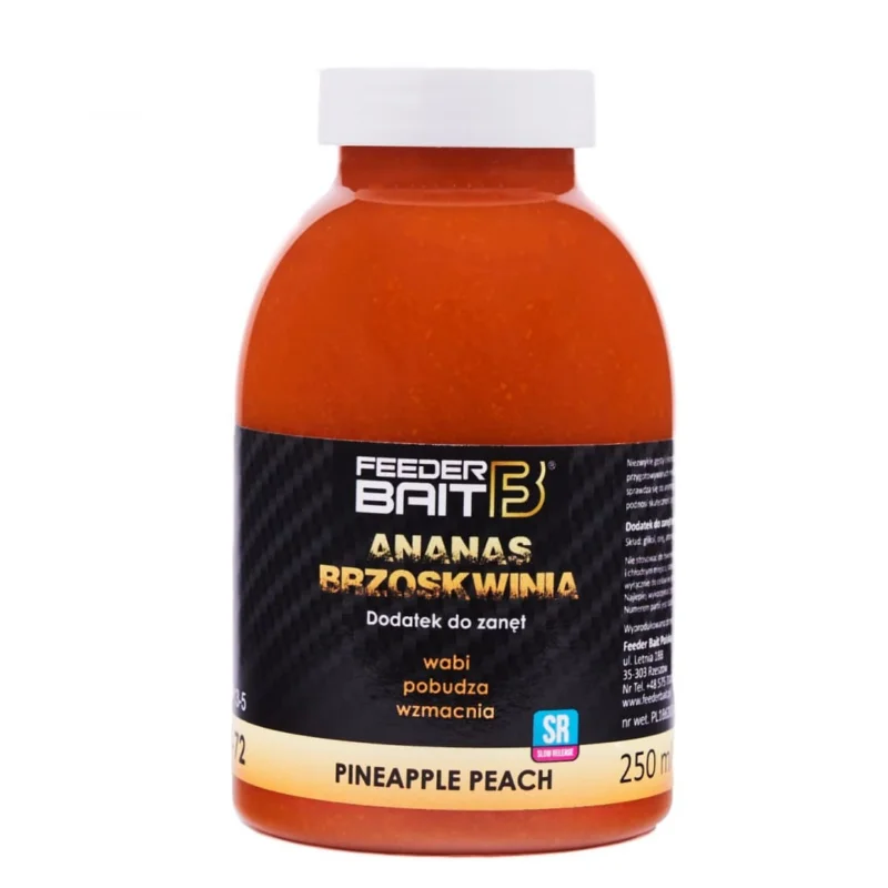 Feeder Bait Booster Zalewa R72 Brzoskwinia Ananas 250ml Nowość